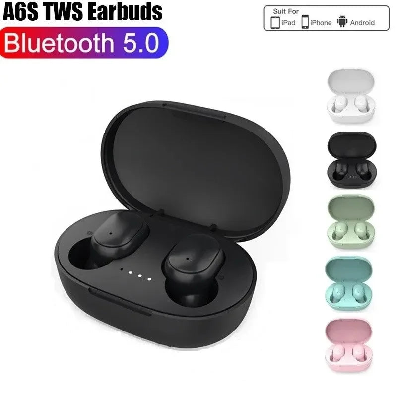 Wireless Earbuds Bluetooth 5.1 – TWS Headphones with Touch Controls & Deep Bass