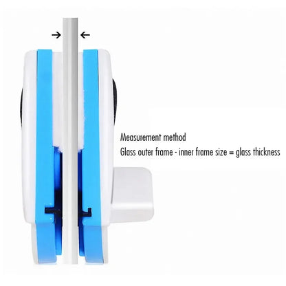 2025 Powerful Magnetic Window Cleaner Dual Sided for Home High Efficiency Glass Cleaning Durable and Reusable,Clean cotton
