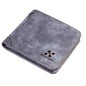 Fashion Men PU Leather Billfold Slim Hipster Cowhide Credit Card/ID Holders Inserts Coin Purses Luxury Business Foldable Wallet