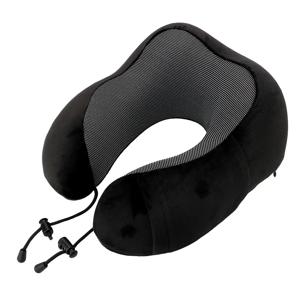 Soft Travel Pillow U-Shaped Travel Healthcare Memory Foam Neck Cervical Airplane Pillow Neck Cushion