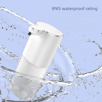 400ml Automatic Soap Dispensers USB Charging Smart Washing Hand Machine Infrared Sensor 4 Levels Adjustable for Bathroom Kitchen