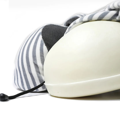 Soft Travel Pillow U-Shaped Travel Healthcare Memory Foam Neck Cervical Airplane Pillow Neck Cushion