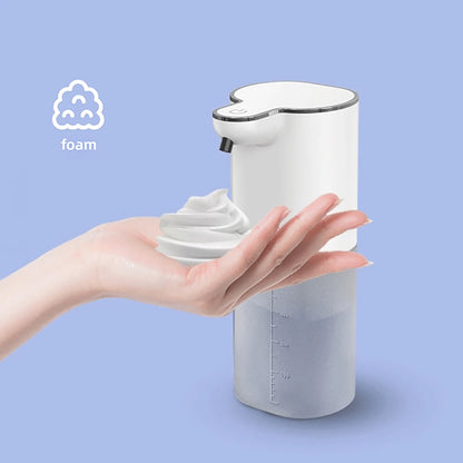 400ml Automatic Soap Dispensers USB Charging Smart Washing Hand Machine Infrared Sensor 4 Levels Adjustable for Bathroom Kitchen
