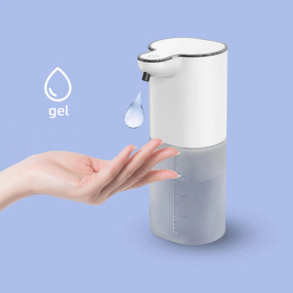 400ml Automatic Soap Dispensers USB Charging Smart Washing Hand Machine Infrared Sensor 4 Levels Adjustable for Bathroom Kitchen