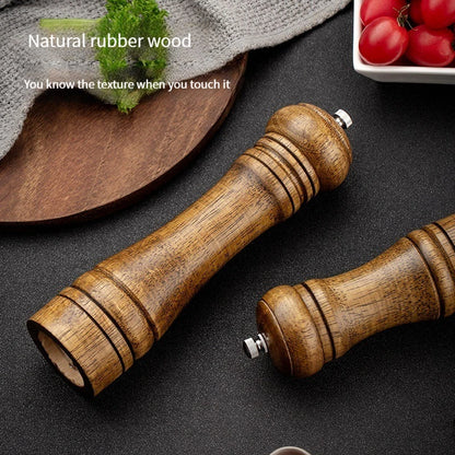Wood Oak Salt and Pepper Grinder Multi-purpose Manual pepper grinder 5/8/10 Inch